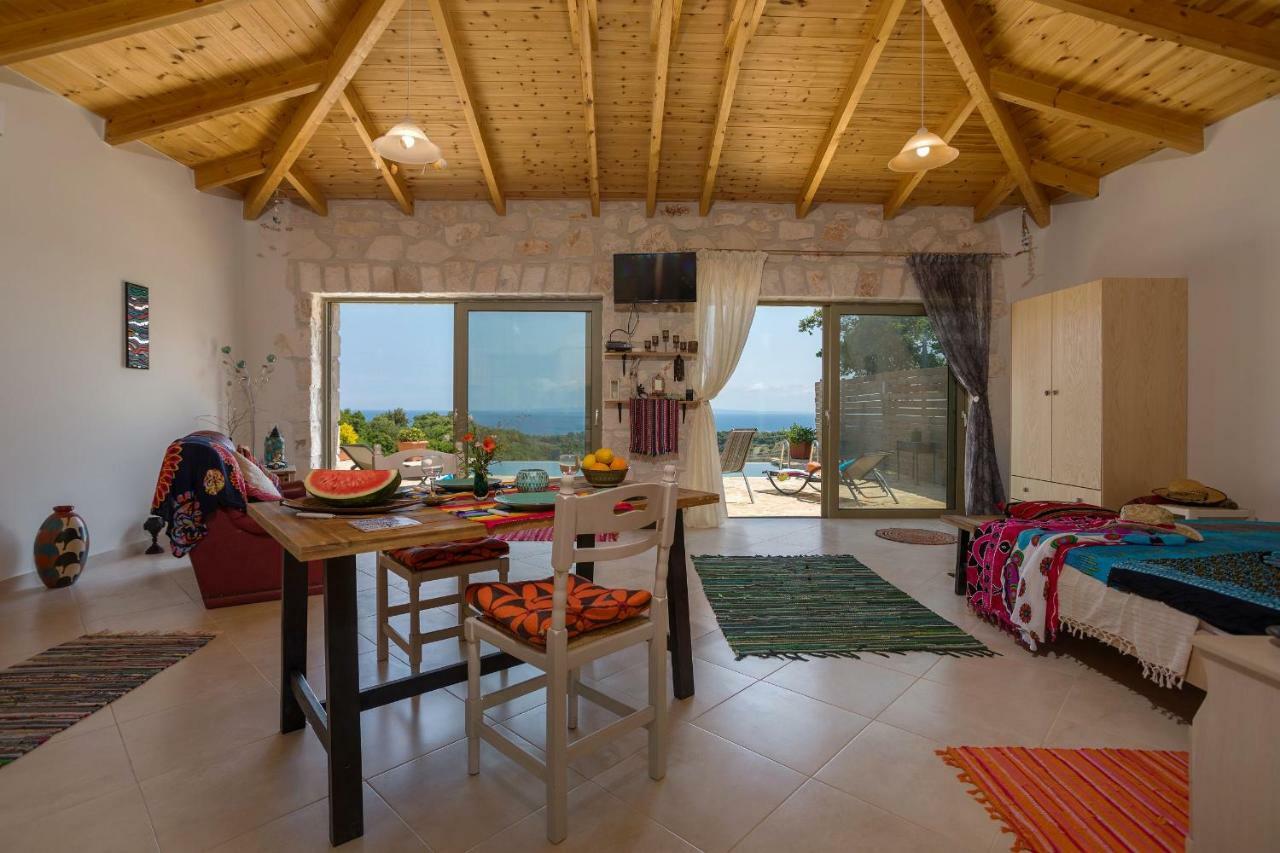 David'S Villas - Private Pool & Scenic Surroundings Vasilikí 外观 照片