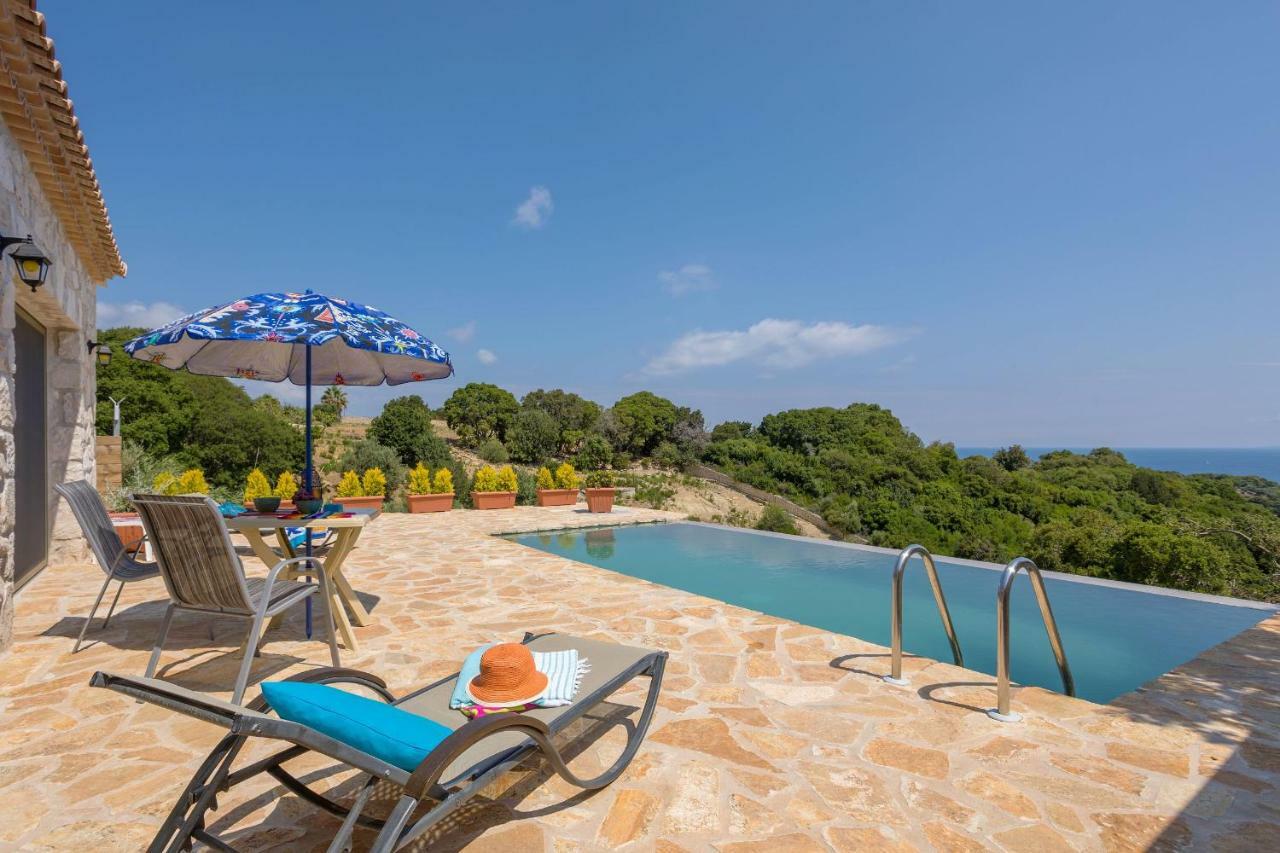 David'S Villas - Private Pool & Scenic Surroundings Vasilikí 外观 照片