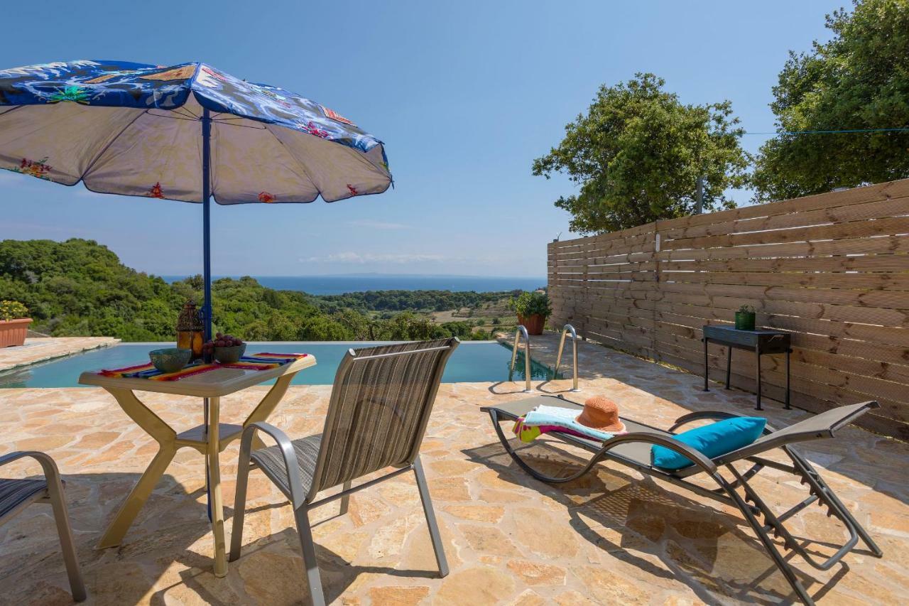 David'S Villas - Private Pool & Scenic Surroundings Vasilikí 外观 照片