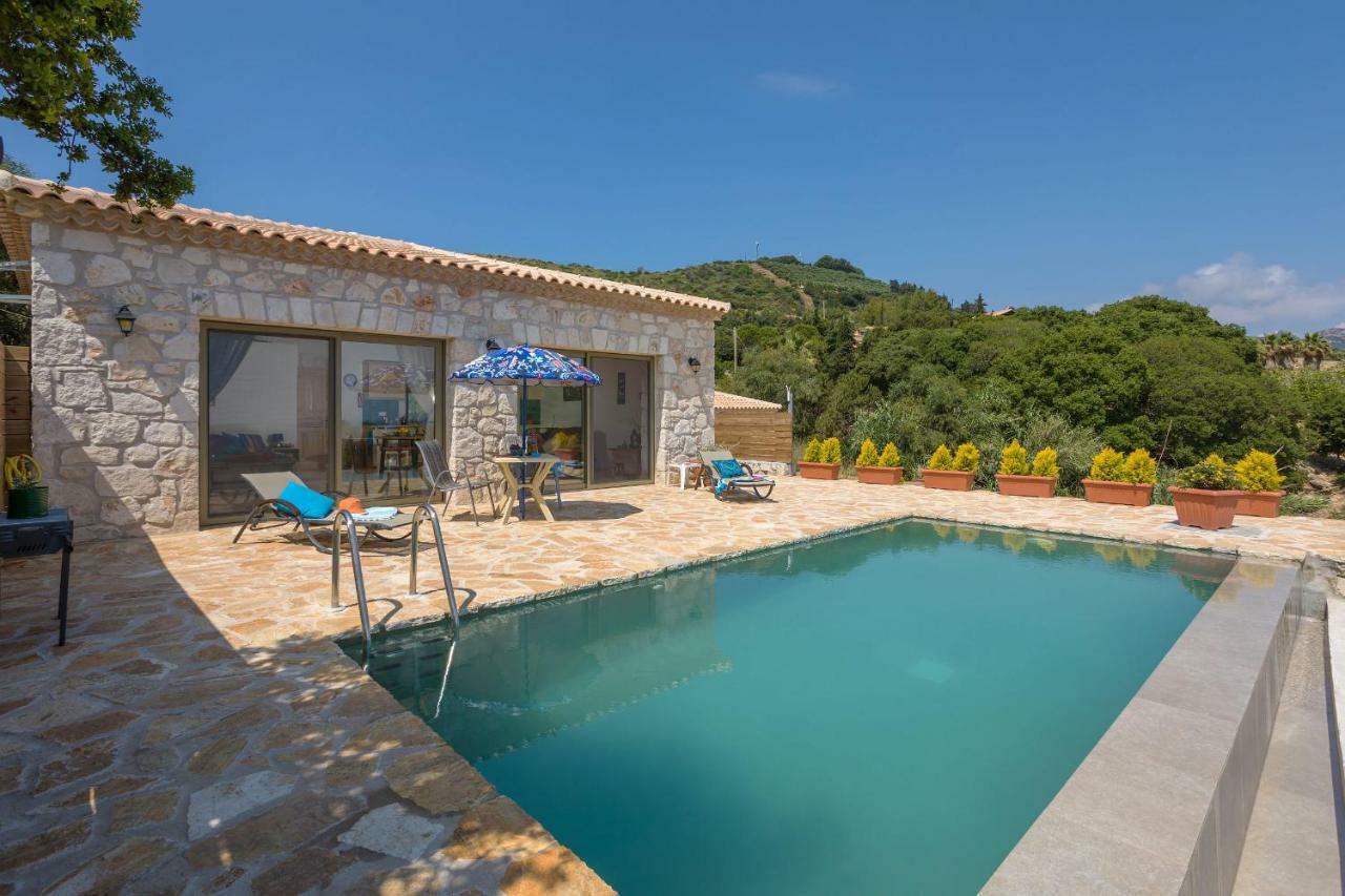 David'S Villas - Private Pool & Scenic Surroundings Vasilikí 外观 照片