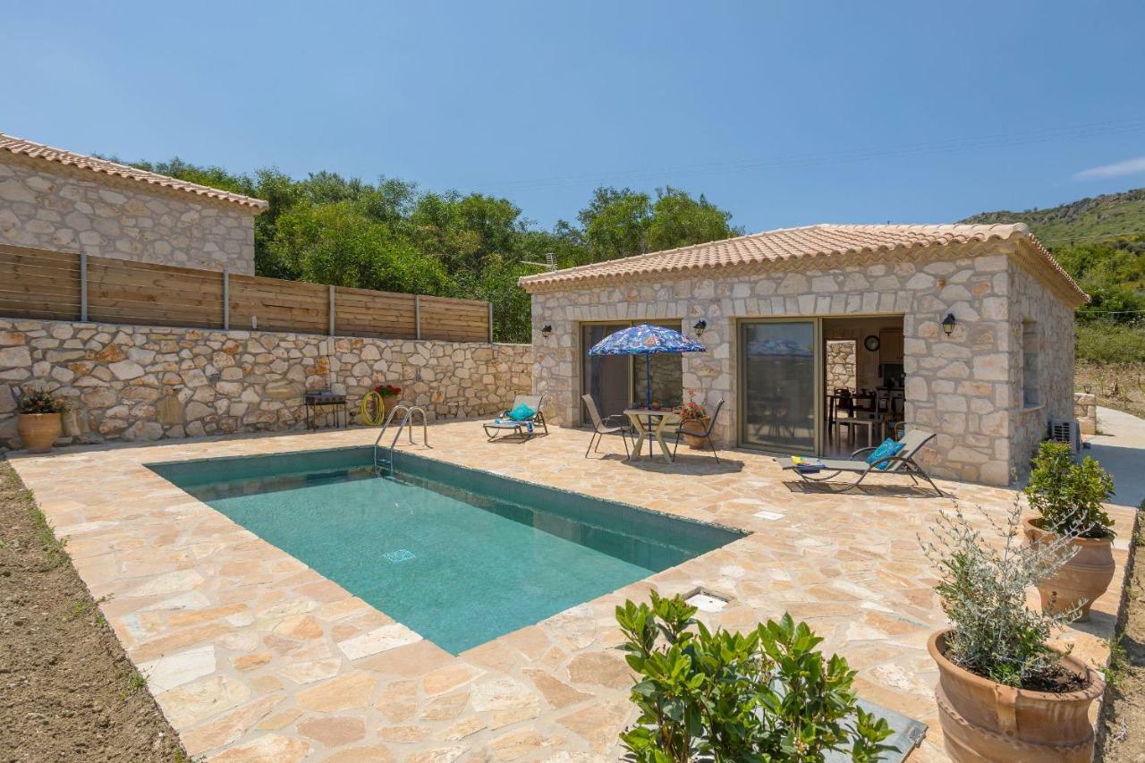 David'S Villas - Private Pool & Scenic Surroundings Vasilikí 外观 照片