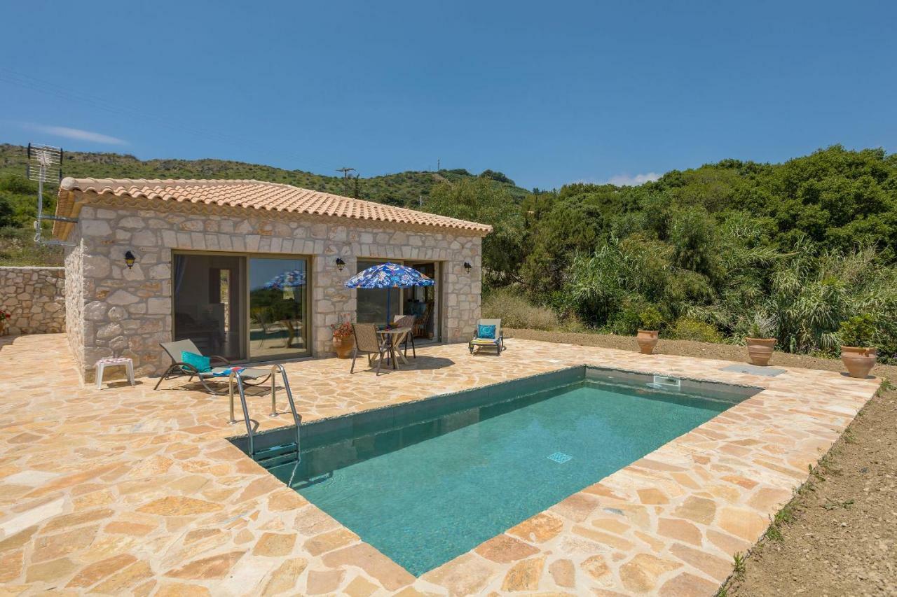 David'S Villas - Private Pool & Scenic Surroundings Vasilikí 外观 照片