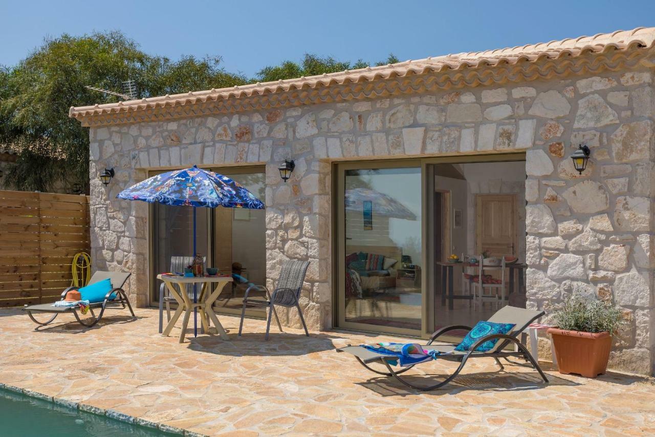 David'S Villas - Private Pool & Scenic Surroundings Vasilikí 外观 照片