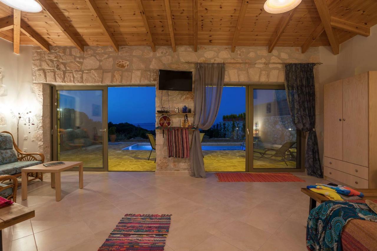 David'S Villas - Private Pool & Scenic Surroundings Vasilikí 外观 照片