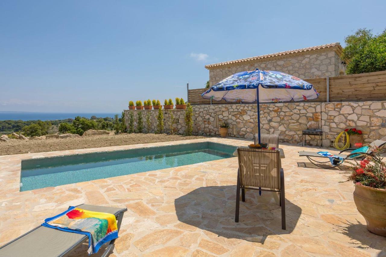 David'S Villas - Private Pool & Scenic Surroundings Vasilikí 外观 照片